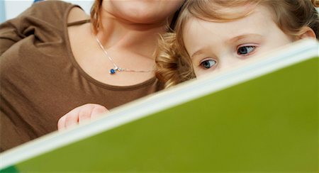 Mother Reading to Daughter Stock Photo - Rights-Managed, Code: 700-00527112