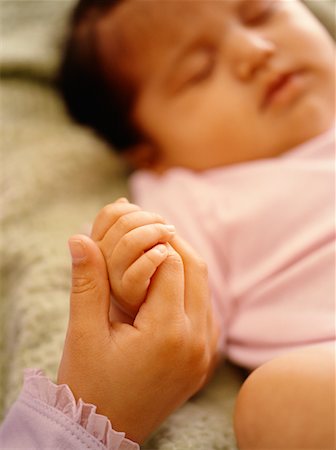 simsearch:700-00047419,k - Girl Holding Baby Sister's Hand Stock Photo - Rights-Managed, Code: 700-00527293