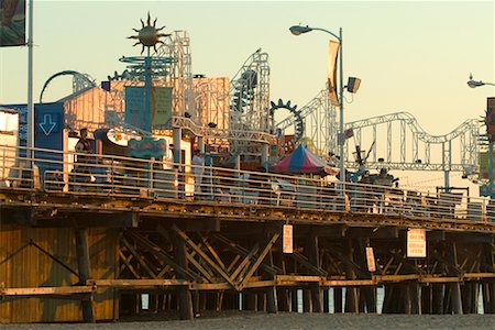 Santa Monica Pier, California, USA Stock Photo - Rights-Managed, Code: 700-00527314