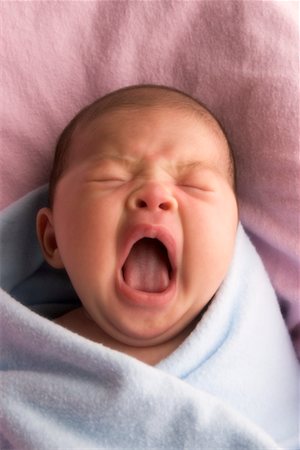 screaming crying baby - Portrait of Newborn Stock Photo - Rights-Managed, Code: 700-00527656