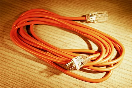 Extension Cord Stock Photo - Rights-Managed, Code: 700-00527752