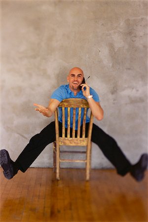 Man Using Cellphone Stock Photo - Rights-Managed, Code: 700-00527787