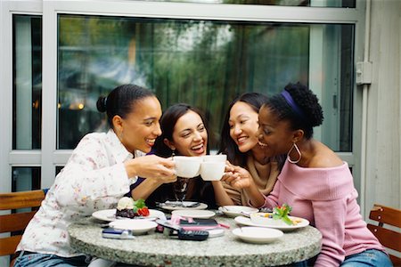 Friends Having Lunch Stock Photo - Rights-Managed, Code: 700-00527817