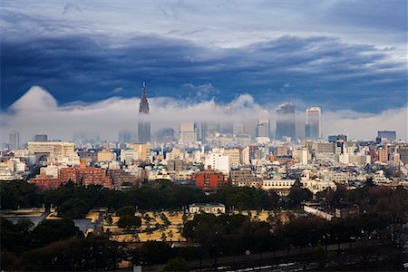 shinjuku skyline - Shinjuku, Tokyo, Japan Stock Photo - Rights-Managed, Code: 700-00527960