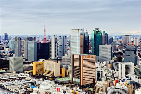 Shiodome Shiosite, Tokyo, Japan Stock Photo - Rights-Managed, Code: 700-00527982