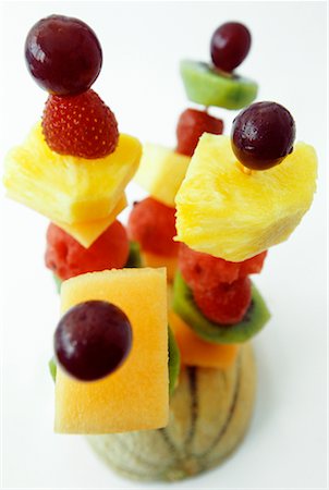 Fruit Kebabs Stock Photo - Rights-Managed, Code: 700-00528629