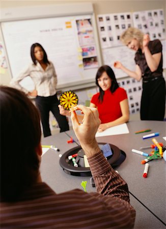 executives on table back - Business People in Boardroom Stock Photo - Rights-Managed, Code: 700-00528768