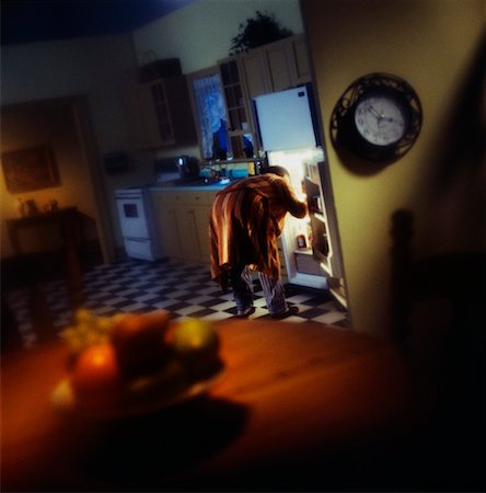 simsearch:700-00077881,k - Man Looking in Refrigerator Stock Photo - Rights-Managed, Code: 700-00528967