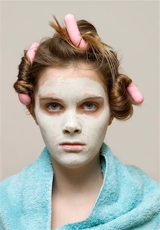 Young Woman with Face Mask Stock Photo - Rights-Managed, Code: 700-00529272