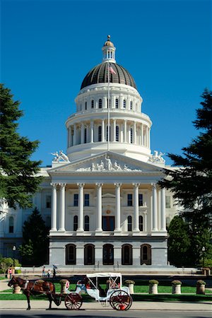 sacramento - Capitole de Californie, Sacramento, Californie, USA Photographie de stock - Rights-Managed, Code: 700-00529873