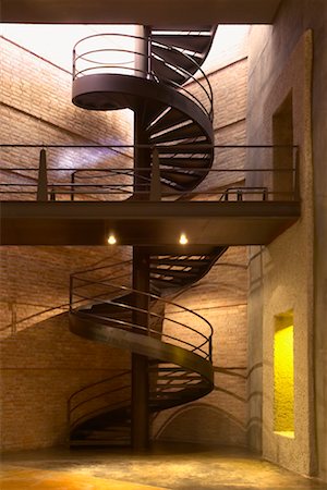 simsearch:700-00520196,k - Spiral Staircase, Bodega Salentein, Provinz Mendoza, Argentinien Stockbilder - Lizenzpflichtiges, Bildnummer: 700-00520193