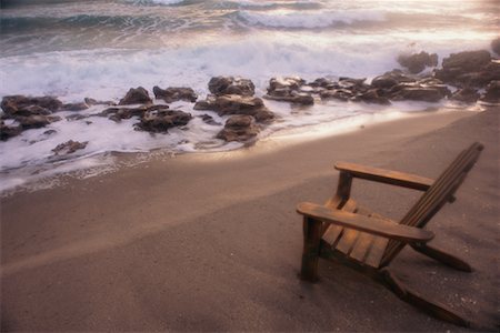 simsearch:700-00167283,k - Beach Chair gerichteten Ocean Stockbilder - Lizenzpflichtiges, Bildnummer: 700-00520740