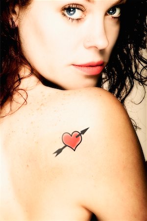 Woman with Tattoo Stock Photo - Rights-Managed, Code: 700-00520867