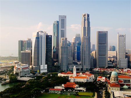 simsearch:700-00097806,k - Singapore Skyline Stock Photo - Rights-Managed, Code: 700-00520915
