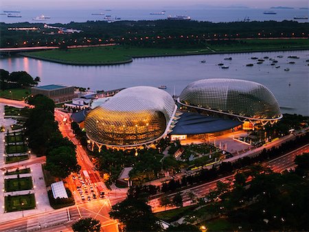 Theatres on the Bay, Singapore Stock Photo - Rights-Managed, Code: 700-00520910