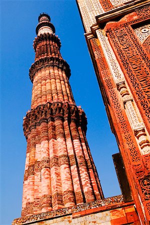 Qutb Minar Delhi, India Stock Photo - Rights-Managed, Code: 700-00521099