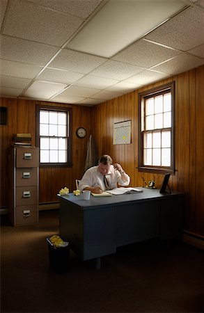 Businessman in Office Stock Photo - Rights-Managed, Code: 700-00521188