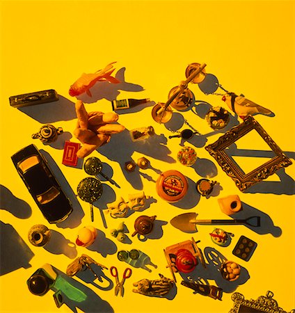 Collection of Vintage Toys Stock Photo - Rights-Managed, Code: 700-00522518