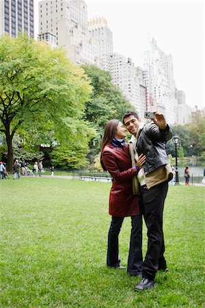 Couple Taking Self Portrait Stock Photo - Rights-Managed, Code: 700-00522644