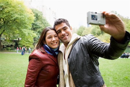 Couple Taking Self Portrait Stock Photo - Rights-Managed, Code: 700-00522646