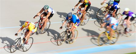 simsearch:700-00522782,k - Track-Radfahren-Wettbewerb Stockbilder - Lizenzpflichtiges, Bildnummer: 700-00522779