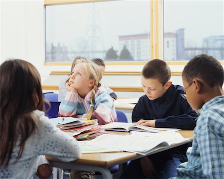 simsearch:700-01224069,k - Children in Classrom Stock Photo - Rights-Managed, Code: 700-00523410