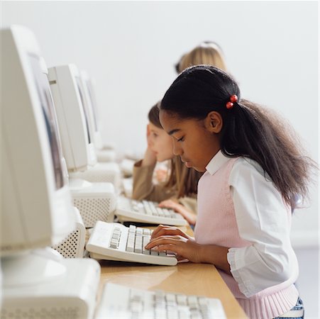 Students Using Computers Stock Photo - Rights-Managed, Code: 700-00523424