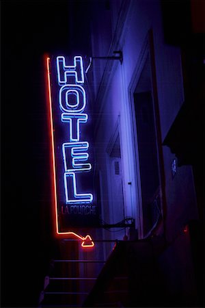 Hotel Sign Photographie de stock - Rights-Managed, Code: 700-00523527