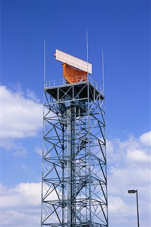 simsearch:700-00523607,k - Airport Radar tower Stock Photo - Rights-Managed, Code: 700-00523607