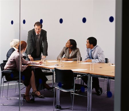 simsearch:700-00523788,k - Business People at Meeting in Boardroom Stock Photo - Rights-Managed, Code: 700-00523757