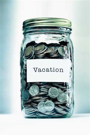 Jar Full of Coins Stock Photo - Rights-Managed, Code: 700-00523899