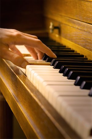 Woman Playing Piano Stock Photo - Rights-Managed, Code: 700-00523904