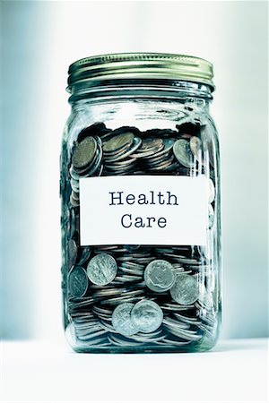 Jar Full of Coins Stock Photo - Rights-Managed, Code: 700-00523902