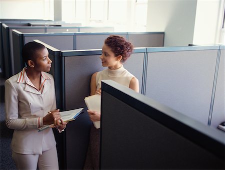 Businesswomen Talking in Office Stock Photo - Rights-Managed, Code: 700-00530640