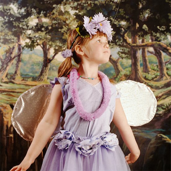 Girl Dressed as Fairy Stock Photo - Premium Rights-Managed, Artist: Tom Feiler, Image code: 700-00530690