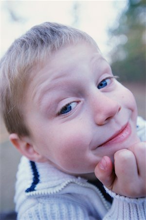Portrait of Boy Stock Photo - Rights-Managed, Code: 700-00544020