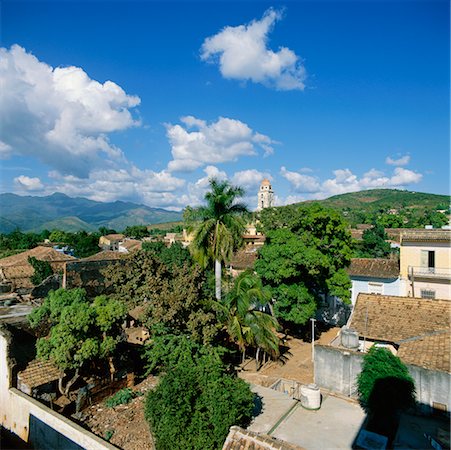 simsearch:700-03368365,k - Rooftops, Trinidad, Cuba Fotografie stock - Rights-Managed, Codice: 700-00544127