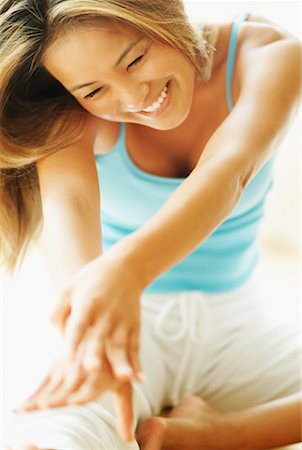 Woman Stretching Stock Photo - Rights-Managed, Code: 700-00544289