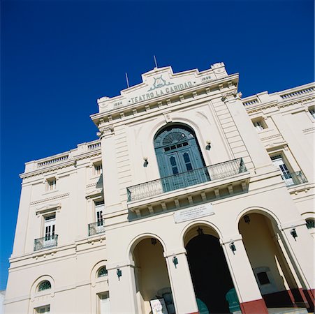 Teatro de la Caridad, Santa Clara, Cuba Photographie de stock - Rights-Managed, Code: 700-00546692