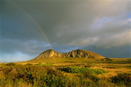 simsearch:700-00546757,k - Regenbogen über der Osterinsel, Chile Stockbilder - Lizenzpflichtiges, Bildnummer: 700-00546759