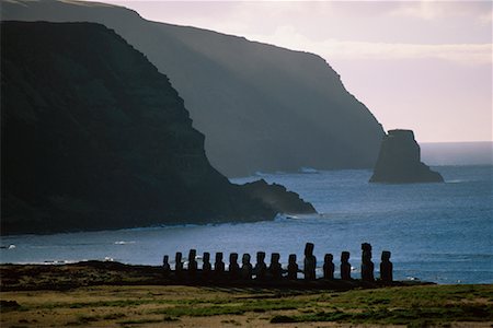 simsearch:841-03063739,k - Easter Island, Chile Foto de stock - Direito Controlado, Número: 700-00546767