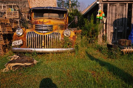 Old Truck, Kennebunkport, Maine, USA Stock Photo - Rights-Managed, Code: 700-00546942