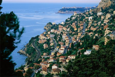 roquebrune cap martin - Roquebrune Cap Martin, French Riviera, France Stock Photo - Rights-Managed, Code: 700-00547000