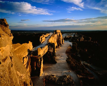 Rock Formation, Les Baux, Bouches Du Rhone, Provence, France Stock Photo - Rights-Managed, Code: 700-00547019