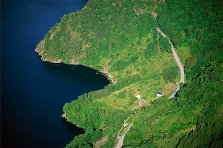 Overview of Shoreline, Bergen, Norway Stock Photo - Rights-Managed, Code: 700-00547429