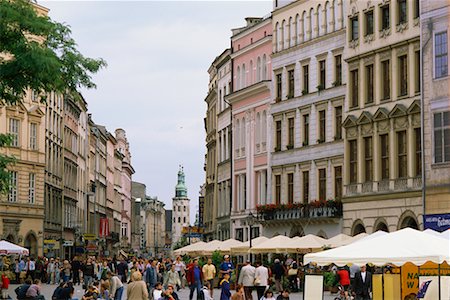 Street Scene, Krakow, Poland Stock Photo - Rights-Managed, Code: 700-00547467
