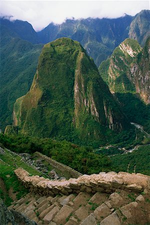 stair for mountain - Machu Picchu, Peru Stock Photo - Rights-Managed, Code: 700-00549067