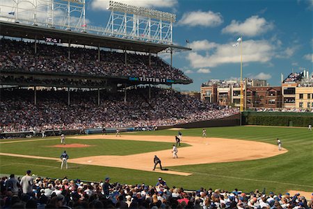 simsearch:700-00196053,k - Wrigley Field, Chicago, Illinois, USA Photographie de stock - Rights-Managed, Code: 700-00549145