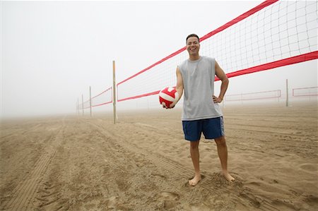 Portrait of Man on Beach Stock Photo - Rights-Managed, Code: 700-00549444