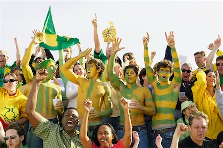 simsearch:632-05992151,k - Crowd Cheering at Sporting Event Stock Photo - Rights-Managed, Code: 700-00549864